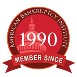 American Bankruptcy Institute Member Since 1990