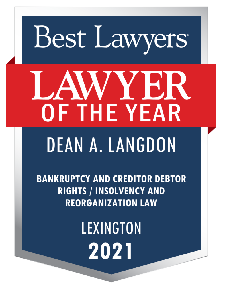 Best Lawyers | Lawyer of The Year | Dean A. Langdon | Lexington 2021